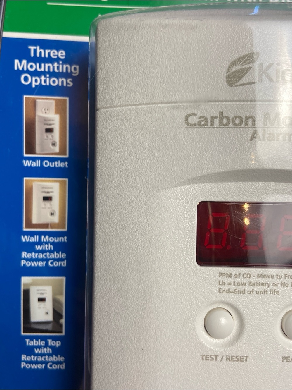 Kidde‎ Carbon Monoxide Alarm | Digital Display Plug in Battery Backup NEW - Picture 3 of 9